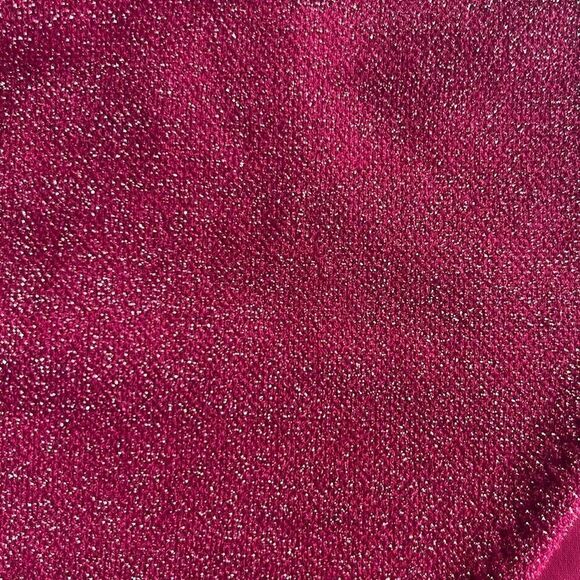 Good American 7 4X Plus Classic Bikini Swim Bottoms Hawaiian Pink Metallic NWT - Picture 4 of 7